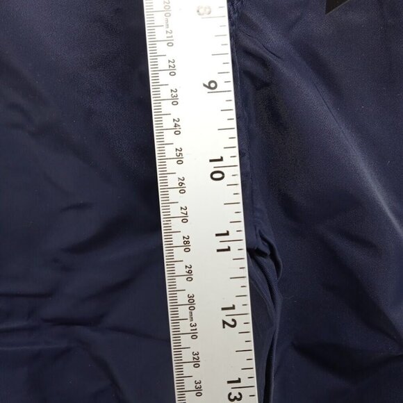 Puma x Fenty by Rihanna Pants Womens Size Small Blue Hidden Yellow Pleat Warmups - Picture 6 of 12